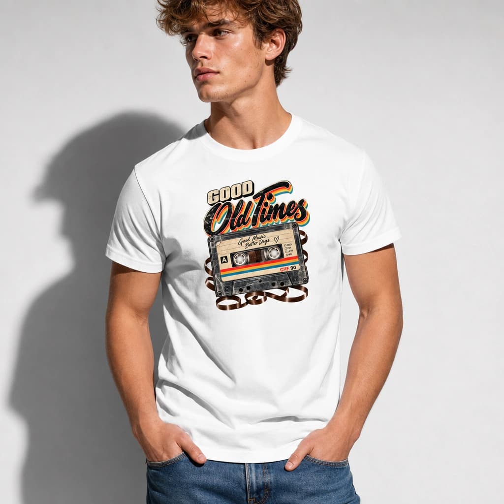 Camiseta retro