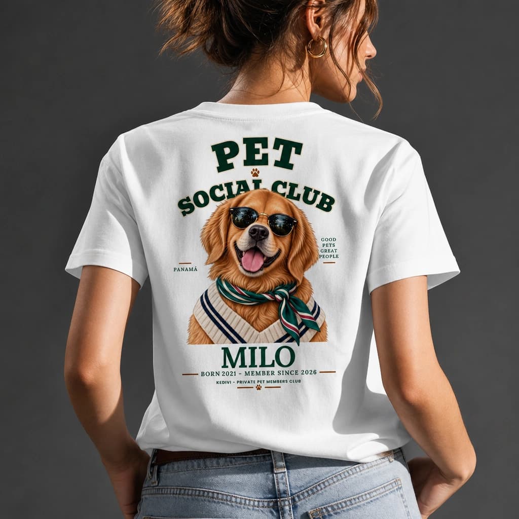 Camiseta Pet Social Club